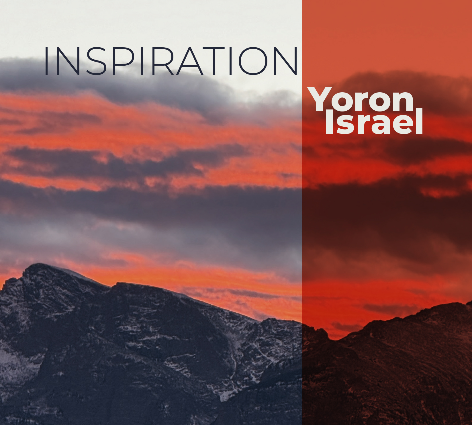 NEW RELEASE: Yoron Israel’s ‘Inspiration’ is out August 7, 2026 NEW RELEASE: Yoron Israel’s ‘Inspiration’ is out August 7, 2026