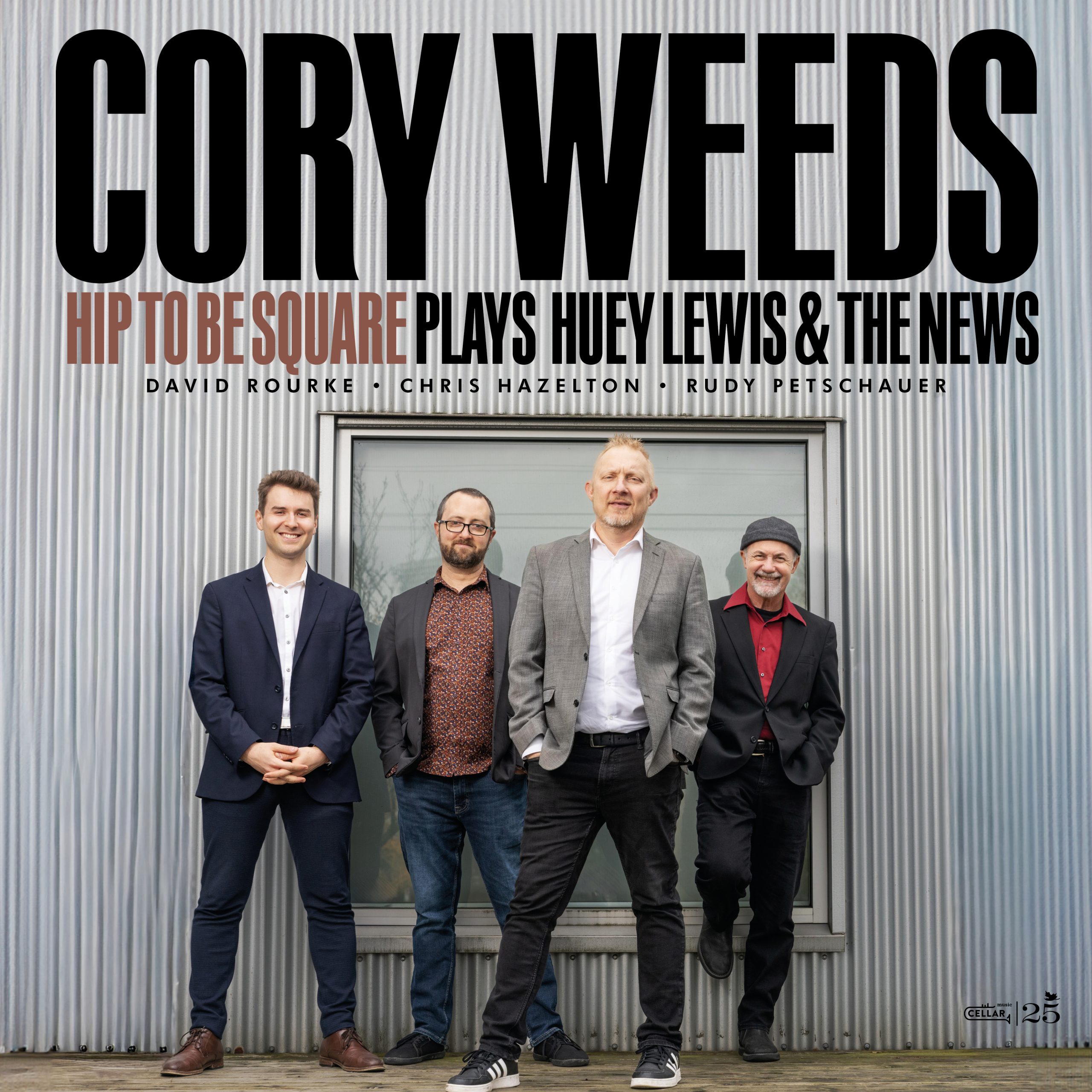 NEW RELEASE: Cory Weeds’ ‘Hip to Be Square — Plays Huey Lewis & The News (Boop Bop Bing Bash!)’ is out October 16, 2026 via Cellar Music Group NEW RELEASE: Cory Weeds’ ‘Hip to Be Square — Plays Huey Lewis & The News (Boop Bop Bing Bash!)’ is out October 16, 2026 via Cellar Music Group
